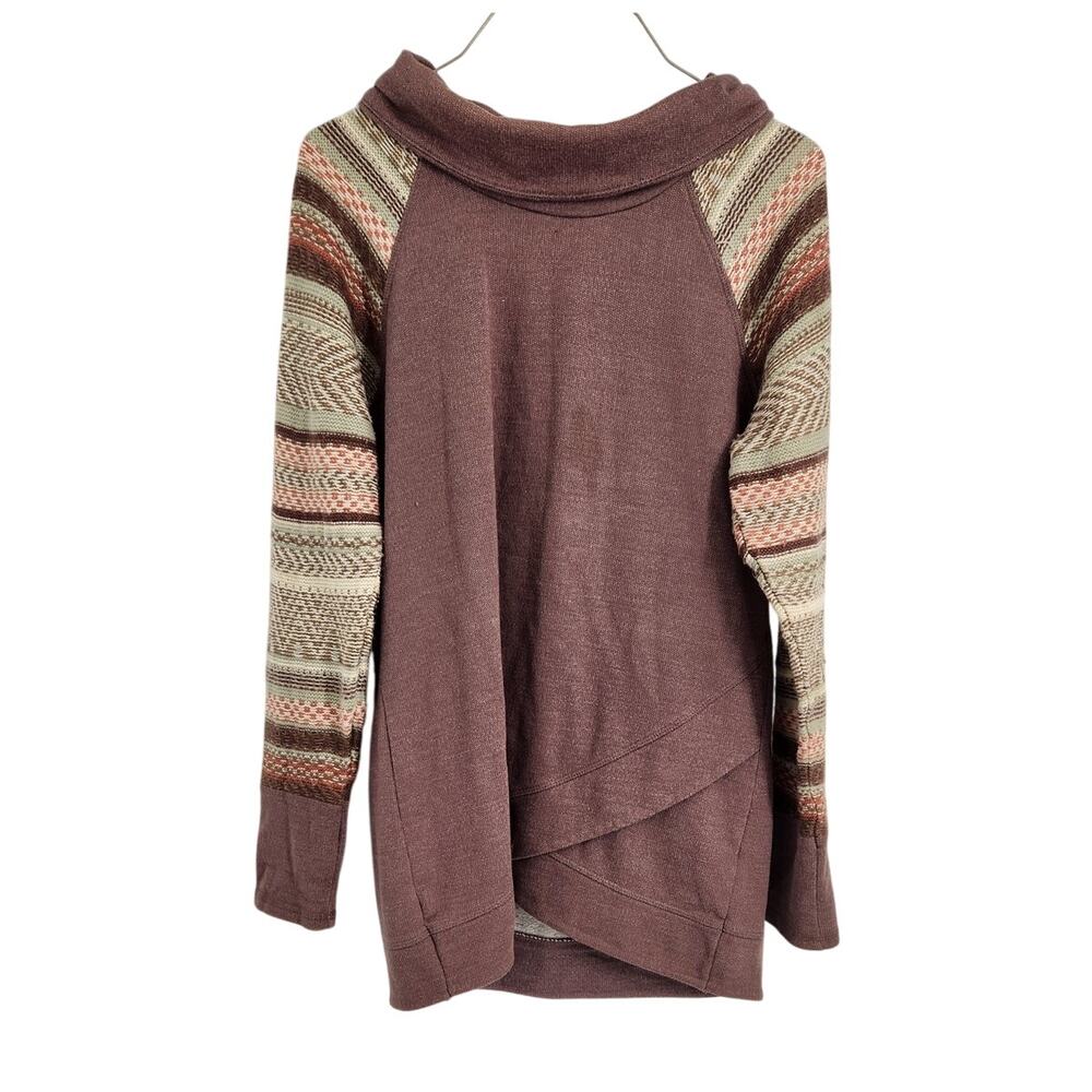 Maurices Striped Long Sleeve Sweater - Women's Size Small